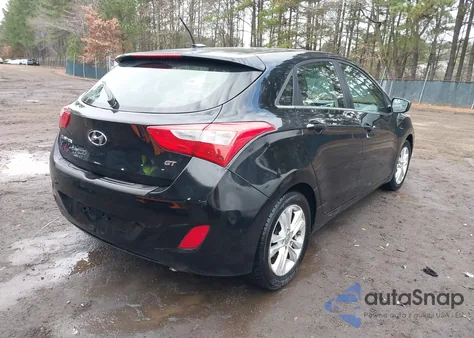 2014 Hyundai Elantra Gt z USA, uszkodzony, nr VIN KMHD35LHXEU196631